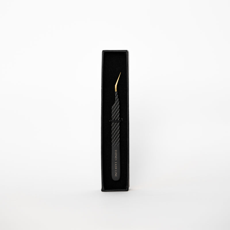 Angled Isolation Tweezers | The Premium Lash Tweezers